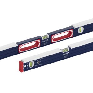 Stabila Limited Edition Patriotic Type 196 Heavy Duty Mason 24-in. and 48-in. Level Set (36250)