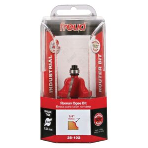 Freud 38-102 1-3/8-Inch Roman Ogee Router Bit (Quadra-Cut)