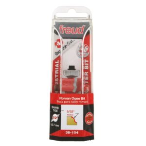 Freud 38-104 1-5/16-Inch Roman Ogee Router Bit (Quadra-Cut)