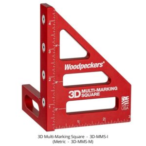 Woodpeckers 3D-MMS-M 3D Multi-Marking Square - Metric