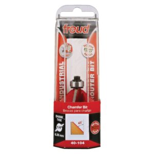 Freud 40-104 1-11/32-Inch Chamfer Router Bit