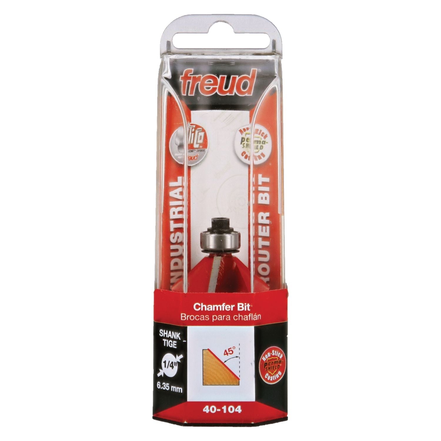 Freud 40-104 1-11/32-Inch Chamfer Router Bit