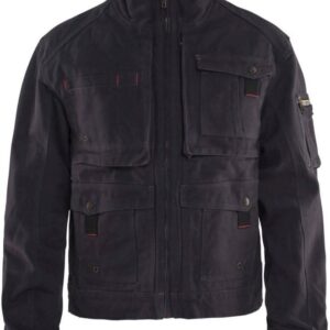 Blaklader 40621320 Brawny Canvas Jacket, Steel Blue