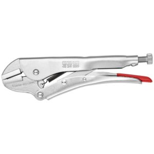 Knipex 41 24 225 Grip Pliers-Straight Jaws