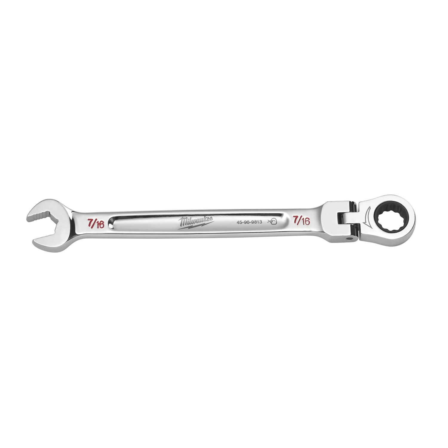 Milwaukee 45-96-9813 7/16-Inch Flex Head Combination Wrench