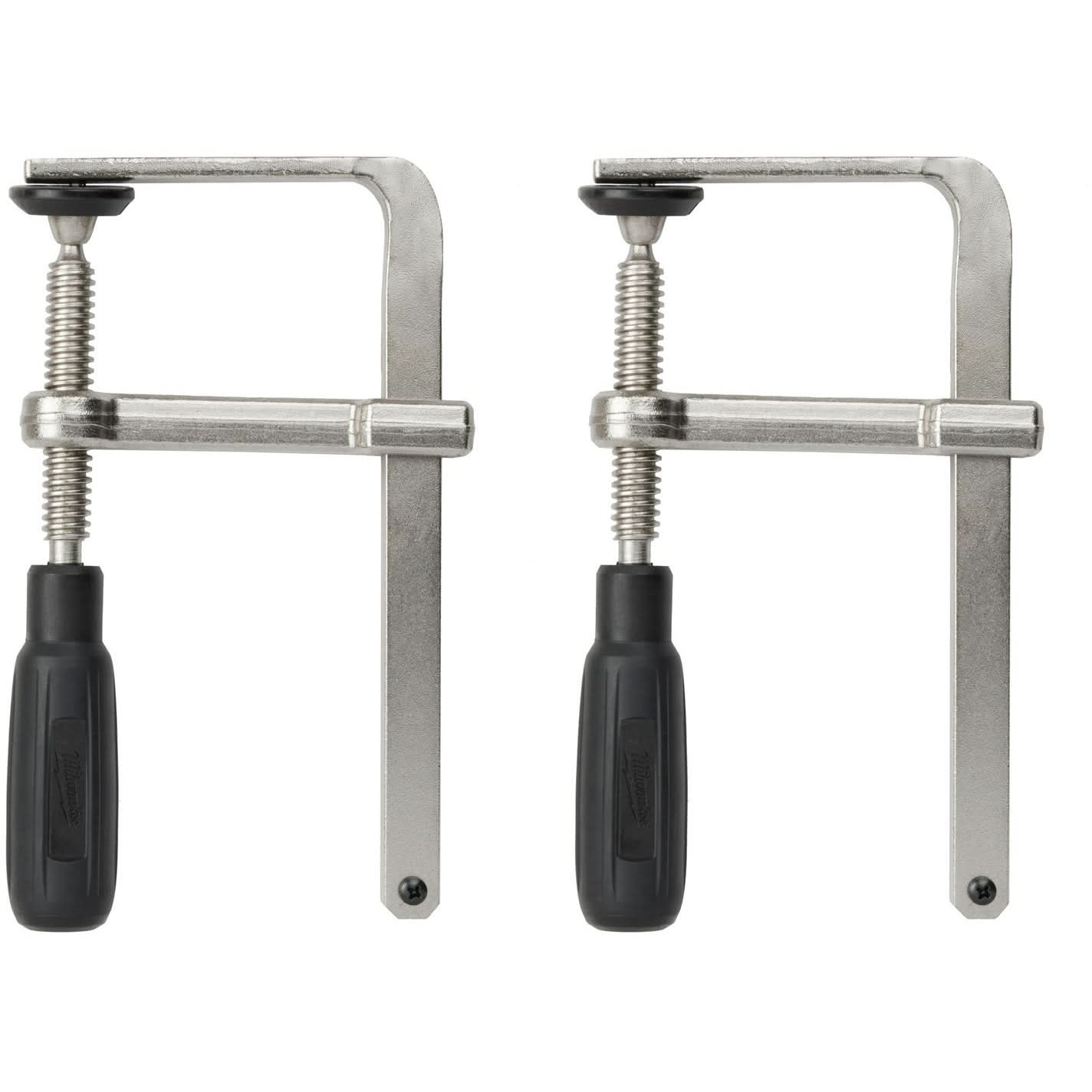 Milwaukee PROMO 48-08-0573 Track Saw Guide Rail Clamps, 2-Pack (PROMO)