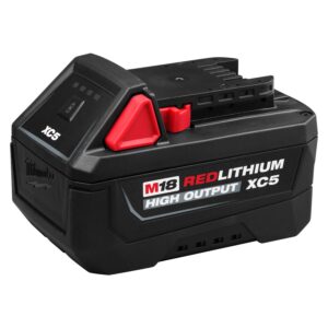 Milwaukee M18 REDLITHIUM HIGH OUTPUT XC5 5.0Ah Battery Pack (48-11-1855)