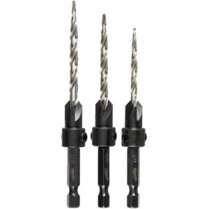 Milwaukee 48-13-5003 3-Piece #6/#8/#10 Countersink Set