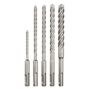Milwaukee 48-20-7498 SDS-PLUS 4-Cutter MX4 5-Piece Kit