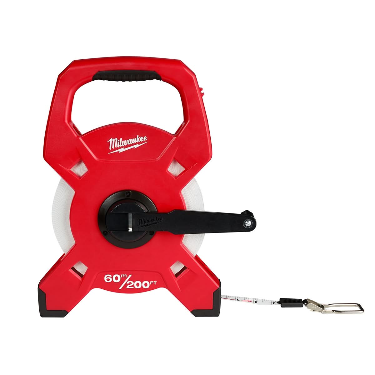 Milwaukee 48-22-5360 Fiberglass 60m/200ft Open Reel Long Tape Measure