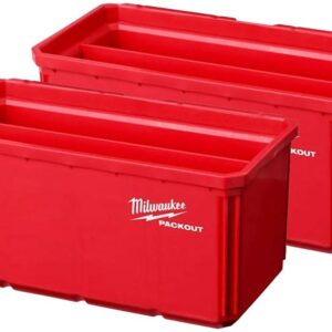Milwaukee 48-22-8063 Large Bin Set for PACKOUT Shop Storage System, 2-Pack