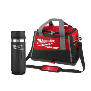Milwaukee 48-22-8322 20" PACKOUT Tool Bag & 48-22-8395B PACKOUT 18oz Insulated Bottle with Sip Lid