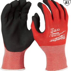 Milwaukee Cut Level 1 Nitrile Dipped Gloves, 1-Pack