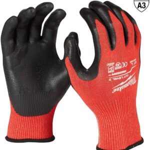 Milwaukee Cut Level 3 Nitrile Dipped Gloves, 1-Pack