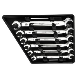 Milwaukee 48-22-9471 6pc Double End Flare Nut Wrench Set - Metric