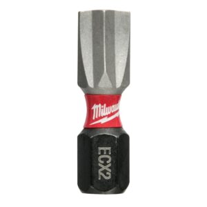 Milwaukee 48-32-4142 Shockwave Impact Ecx 2 Insert Bits, 25-Pack