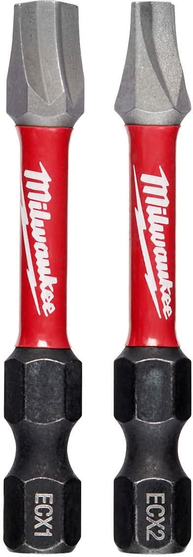 Milwaukee 48-32-4443 Shockwave 2-Inch 2-Piece ECX Combo Kit