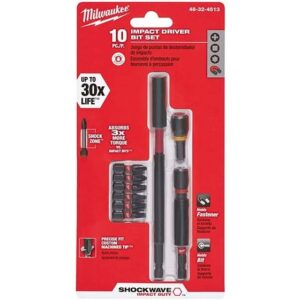 Milwaukee 48-32-4513 Shockwave Impact Duty Expand Set, 10-Pieces