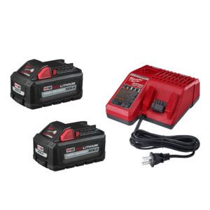 Milwaukee 48-59-1862S M18 REDLITHIUM HIGH OUTPUT XC 6.0Ah Battery 2-Pack Starter Kit