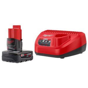 Milwaukee PROMO 48-59-2440 M12 XC 4.0Ah Battery and Charger Starter Kit (PROMO)
