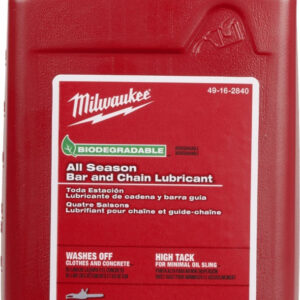 Milwaukee 49-16-2840 1 Quart Biodegradable All Season Bar and Chain Lubricant