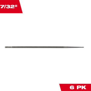 Milwaukee 49-16-2889 7/32” Round File for Saw Chain 6 PK