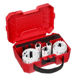 Milwaukee 49-22-3091 12 PC HOLE DOZER with Carbide Teeth Hole Saw Plumber's Kit