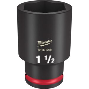Milwaukee 49-66-6238 SHOCKWAVE Impact Duty 1/2-Inch Drive 1-1/2-Inch Deep 6 Point Socket