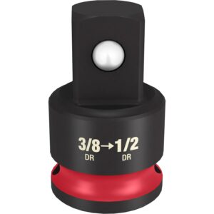 Milwaukee 49-66-6723 SHOCKWAVE Impact Duty 3/8-Inch Drive 1/2-Inch Drive Adapter