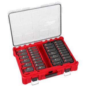 Milwaukee 49-66-6806 SHOCKWAVE Impact Duty Socket 1/2"-Drive 31-Piece PACKOUT Set