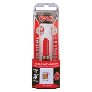 Freud 50-102 1/2-Inch Top Bearing Flush Trim Router Bit