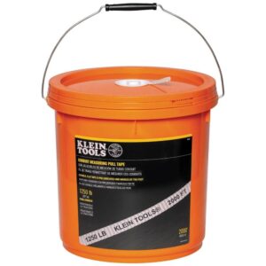Klein Tools 50122 Conduit Measuring Pull Tape, 1250-Pound x 2000-Foot