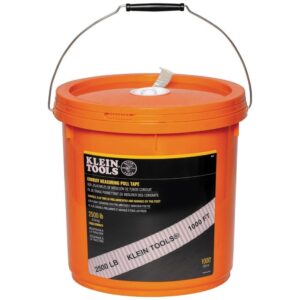 Klein Tools 50141 Conduit Measuring Pull Tape, 2500-Pound x 1000-Foot