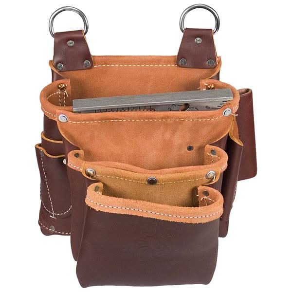 Occidental Leather 5063 3 Pouch Beltless Fastener Bag