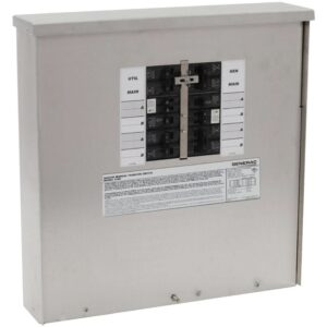 Generac 6382 7.5kW Outdoor SE rated Power Center, 30A main, 200A utility