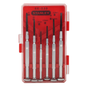 Stanley 66-039 6-Piece Jewelers Precision Screwdriver Set