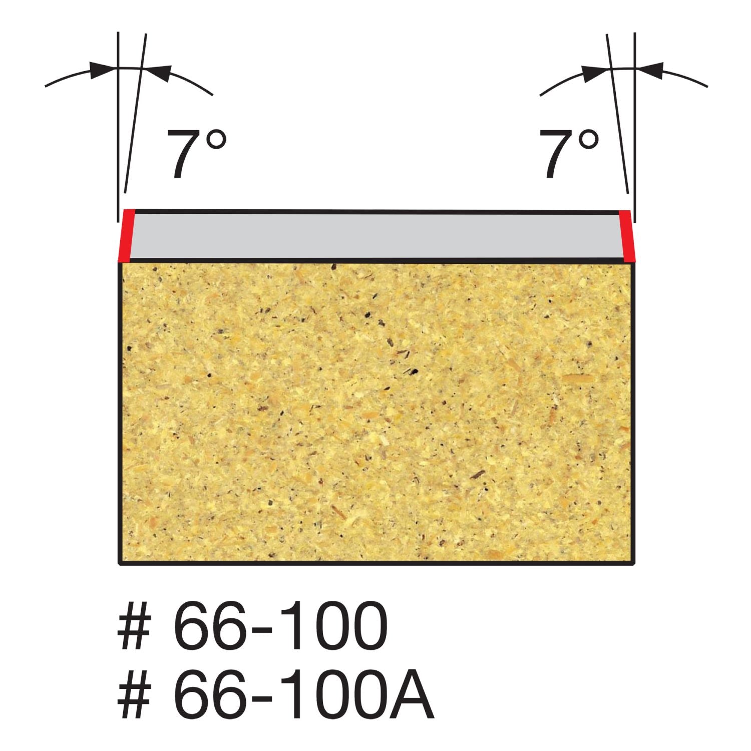 Freud 66-100 1/4-Inch Bevel Trim Router Bit
