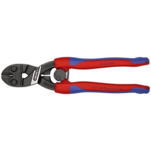 Knipex 71 32 200 CoBolt High Leverage Compact Bolt Cutters-Notched Blade
