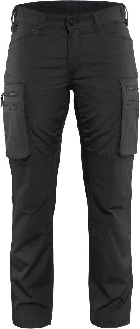 Blaklader 71591845 Women's Service Stretch Pant, Black