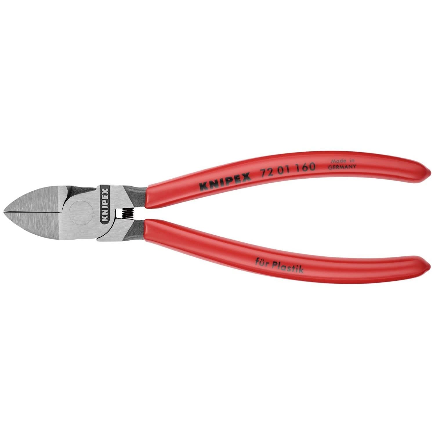 Knipex 72 01 160 SB Diagonal Pliers for Flush Cutting Plastics