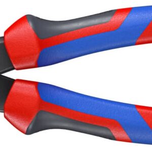 Knipex 74 22 200 High Leverage 12° Angled Diagonal Cutters
