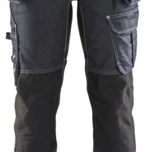 Blaklader 79901141 Women's Craftsman Pant, Navy Blue / Black