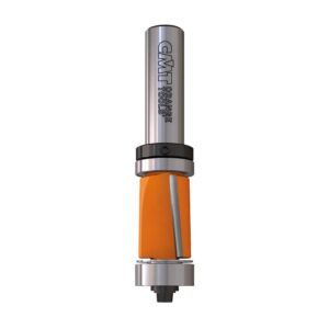 CMT Woodworking Cutting Tools 806.690.11B Flush Trim Bit w/ Double Bearing, 2"L, 1/2" Shank
