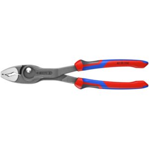 Knipex 82 02 250 TwinGrip Pliers, 10 in. w/ KNIPEXTEND Comfort Handle