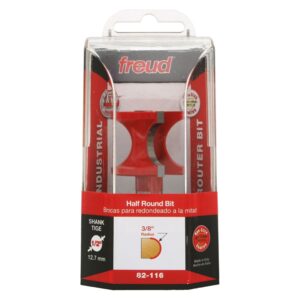 Freud 82-116 3/8-Inch Radius Half Round Router Bit