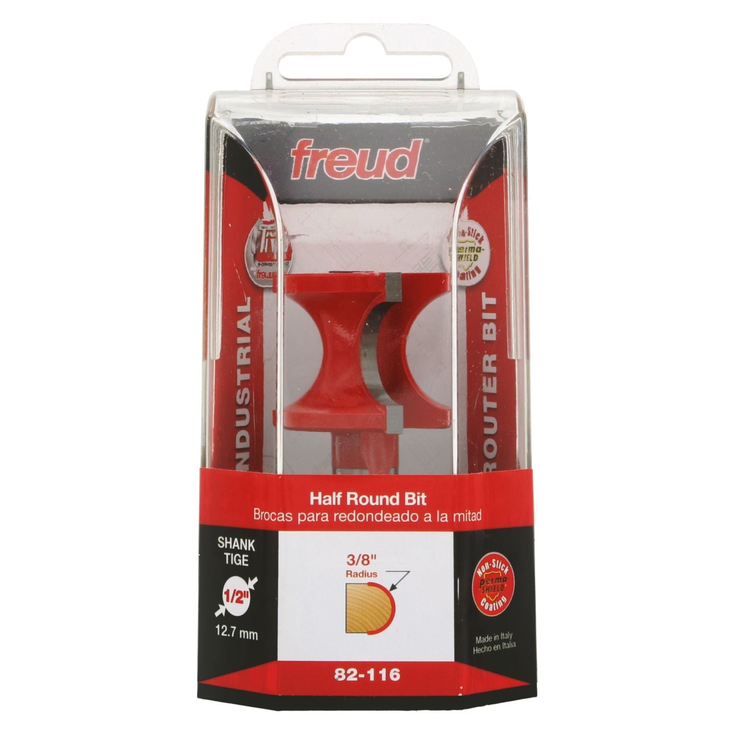 Freud 82-116 3/8-Inch Radius Half Round Router Bit
