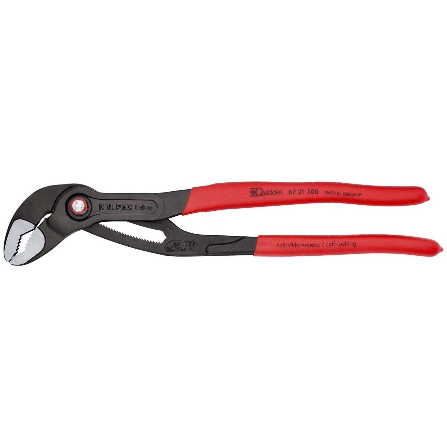 Knipex 87 21 300 Cobra QuickSet Water Pump Pliers