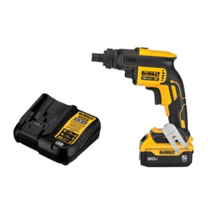 DEWALT 20V MAX* XR Screw Gun Kit with Threaded Clutch Housing 5.0Ah Kit (DCF624P1)