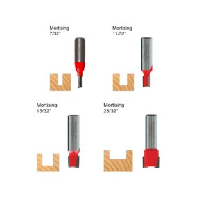 Freud 89-650 4 Piece Undersized Plywood Router Bit Set (1/2-Inch Shank)