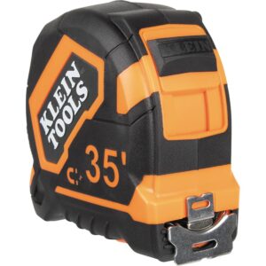 Klein Tools 9235 Magnetic Double Hook Tape Measure, 35 ft.